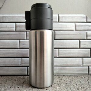 New UTRUSTNING Stainless Vacuum Flask Thermos w/ 2 Mugs & Compartment